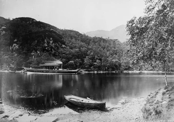 Loch Katrine - Trossachs Pier, ca. 1860er